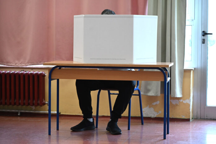 Zagreb, 18.05.2025 - IZBORI 2025: Gradjani glasaju na lokalnim izborima