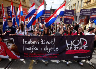 U Zagrebu održan deseti Hod za život: ‘Izaberi život! I majku i dijete!’