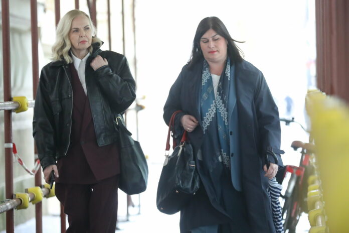 Zagreb, 23.05.2025 - Dolazak na optuzno vijece Gabrijele Zalac na Zupanijskom sudu