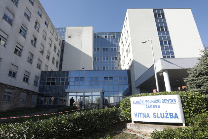 Zagreb, 24.10.2021 - Nocas je na Hitnom prijemu KBC-a Rebro izbila tucnjava