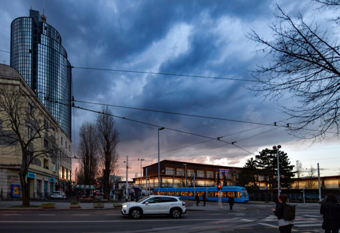 Zagreb, 24.03.2025 - Kisno predvecerje u centru grada