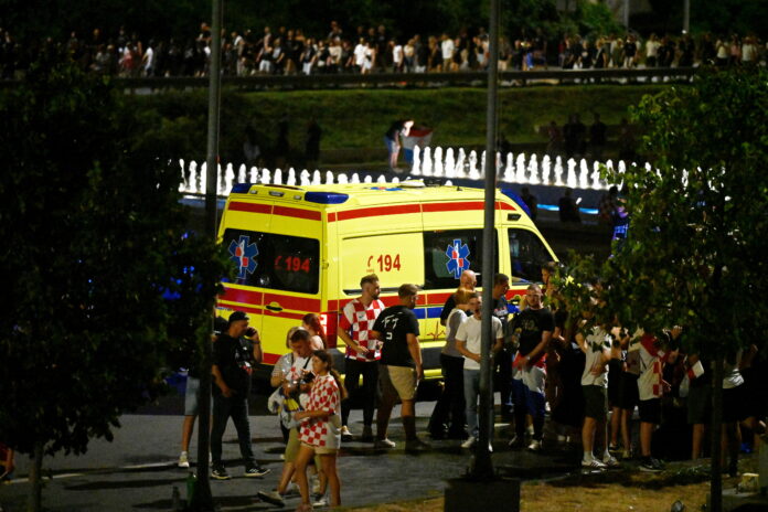 Zagreb, 05.07.2025 - Oko pola milijuna ljudi pocelo se razilaziti nakon zavrsetka Thompsonova koncerta