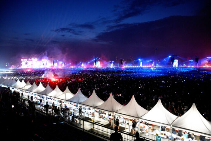 Zagreb, 05.07.2025 - Koncert Marka Perkovica Thompsona na Hipodromu