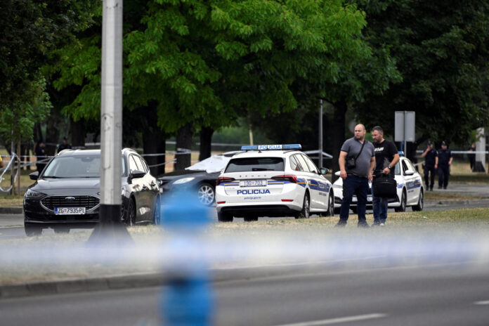 Zagreb, 06.07.2025 - Na Aveniji Gojka Suska iz vatrenog oruzja ubijen muskarac, policijski ocevid je u tijeku