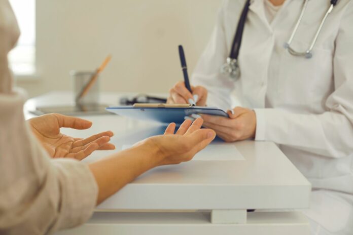 liječnik pacijentica