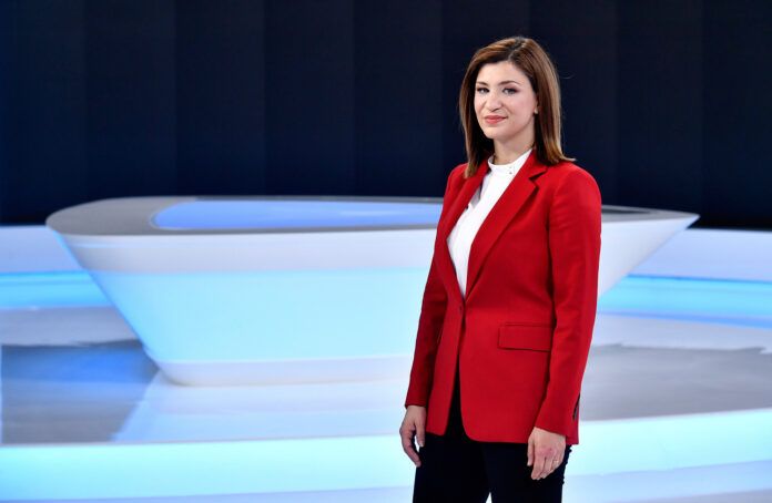 Zagreb, 29.09.2020 - Vlatka Kalinic, voditeljica Dnevnika na HRT-u