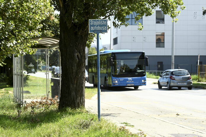 Zagreb, 18.08.2025 - U autobusu ZET-a jutros je u Kozari Boku doslo do napada na vozaca