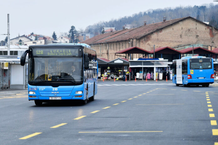 Zagreb, 20.03.2021 - Novouredjeni ZET-ov autobusni terminal na Crnomercu