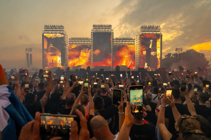 Zagreb, 05.07.2025 - Koncert Marka Perkovica Thompsona na Hipodromu