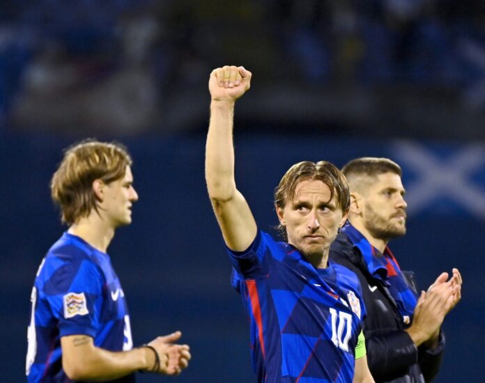 Zagreb, 12.10.2024 - Nogomet: Hrvatska - Skotska, utakmica UEFA Lige nacija, 3.kolo skupine A