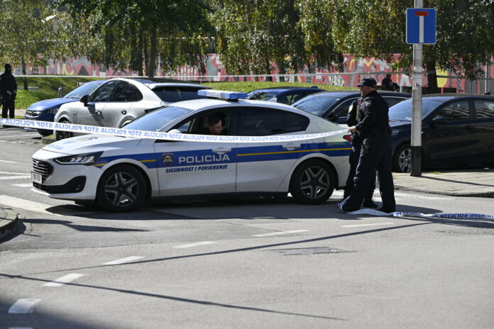 Zagreb, 22.10.2025 - Policija blokirala podrucje u Srediscu nakon pucnjave kod MSU-a
