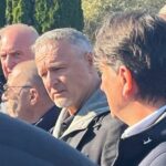 Thompson se pojavio na sahrani Jean-Michela, rekao je samo dvije riječi