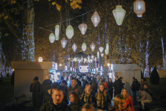 Zagreb, 07.12.2025 - Blagdanska atmosfera na zagrebackom adventu