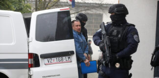 Opsadno stanje pred sudom: Najopasnijeg Hrvata doveli specijalci naoružani do zuba