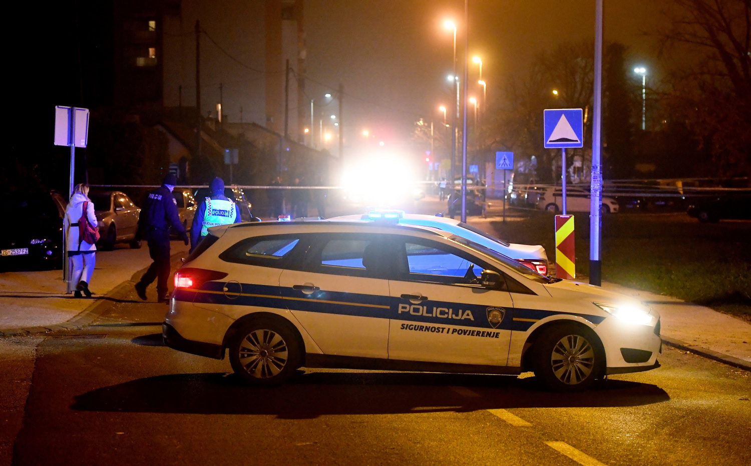 Policija na intervenciji