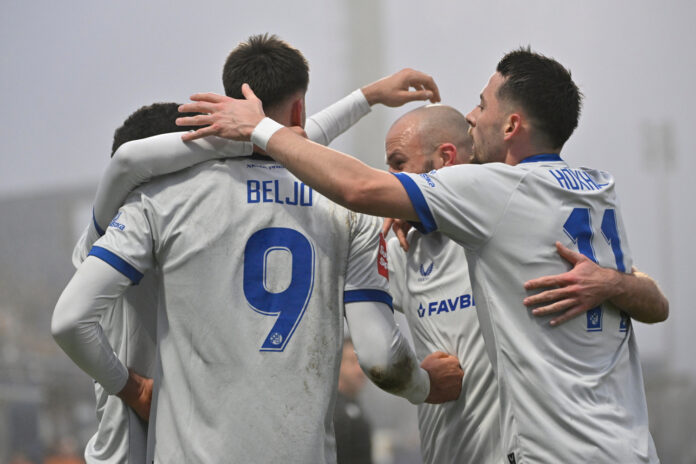 Koprivnica, 14.12.2025 - Nogomet: Slaven Belupo - Dinamo, utakmica 17. kola SuperSport HNL-a
