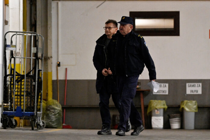 Zagreb, 20.11.2025 - Vladimir Grosic doveden na ispitivanje u USKOK