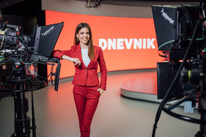 Zagreb, 16.01.2023 - Valentina Baus, voditeljica Nova TV