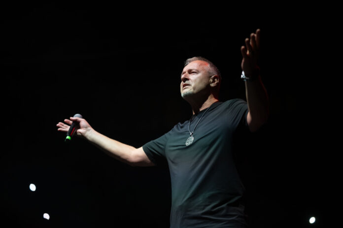 Zadar, 08.11.2025 - Marko Perkovic Thompson nastupio na koncertu duhovne glazbe kao gost iznenadjenja